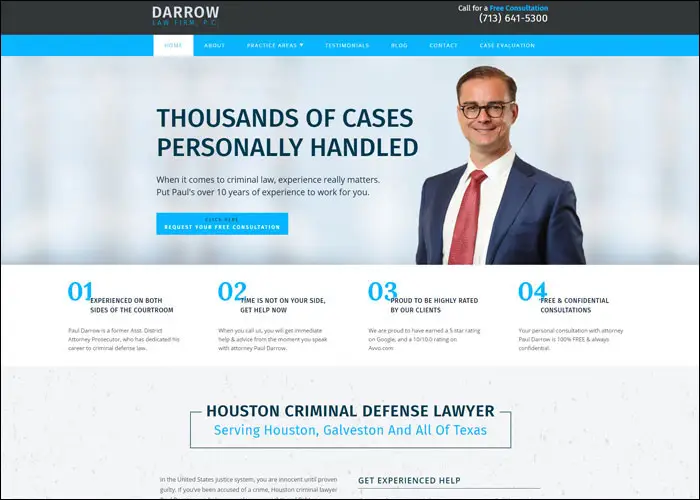 Houston Criminal Defense portfolio